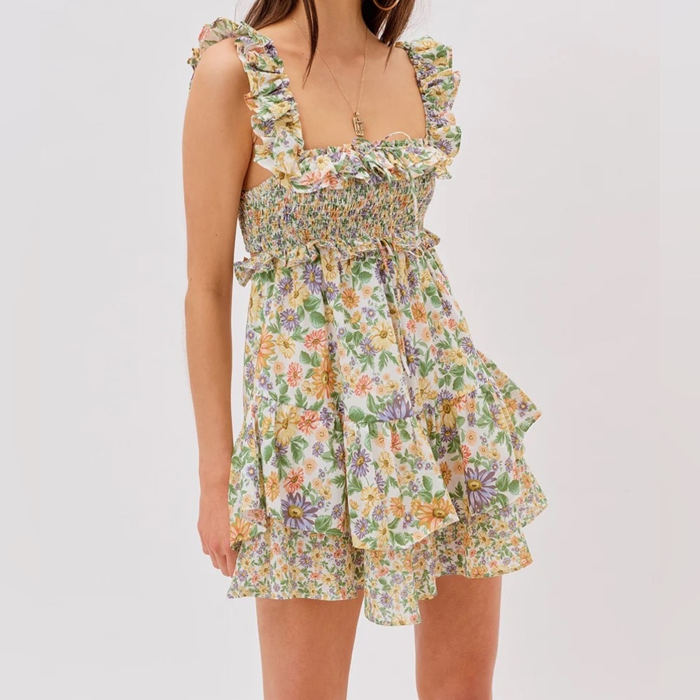 For Love & Lemons Women's Riley Mini Casual Night Out Dress | Size XS